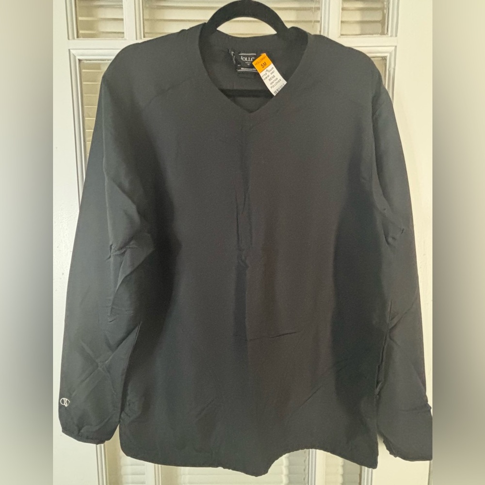 Holloway Men's Black Pullover Golf Shirt